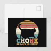 Funny Halloween Cat Briefkaart (Voorkant / Achterkant)