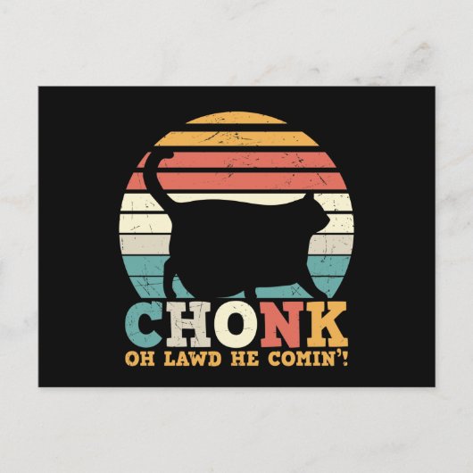 Funny Halloween Cat Briefkaart (Voorkant)