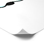 Funny Halloween Cat Pun Poster (Hoek)