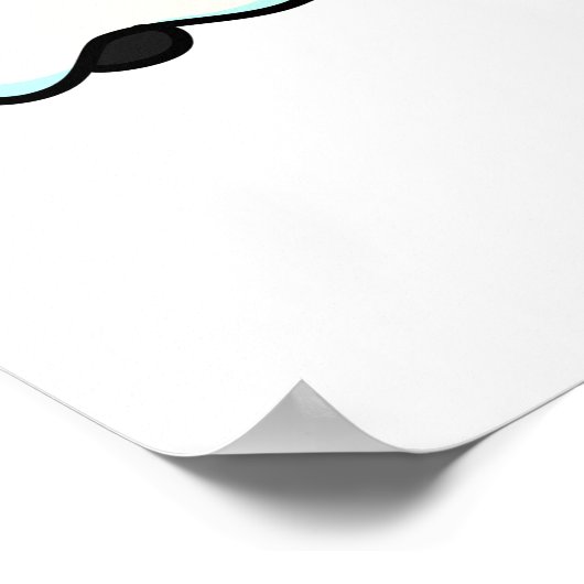 Funny Halloween Cat Pun Poster (Hoek)