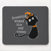 Funny Halloween Cat - Shakespeare Macbeth Quote Muismat (Voorkant)