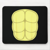 Funny Halloween Costume Diy Turtle Shell Animal Bo Muismat (Voorkant)