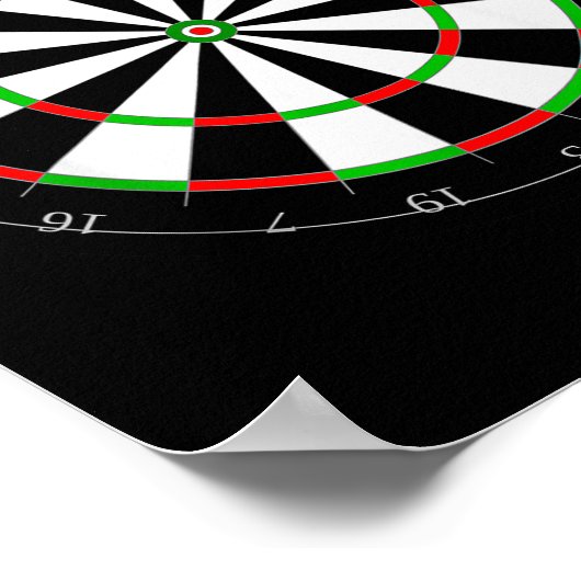 Funny Halloween Costume For Darts Players _ Dart B Poster (Hoek)