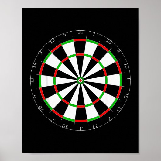 Funny Halloween Costume For Darts Players _ Dart B Poster (Voorkant)