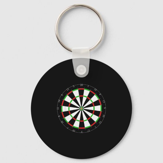 Funny Halloween Costume For Darts Players _ Dart B Sleutelhanger (Voorkant)