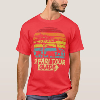 Funny Halloween Costume  Safari Tour Guide T-shirt