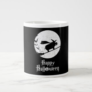 Funny Halloween Costume Witch Hippo Lover Gift Grote Koffiekop