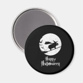 Funny Halloween Costume Witch Hippo Lover Gift Magneet (Voorkant / Achterkant)