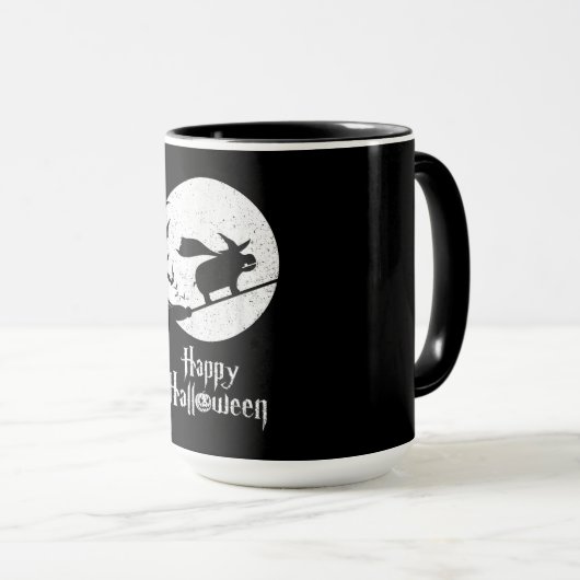 Funny Halloween Costume Witch Hippo Lover Gift Mok (Voorkant rechts)