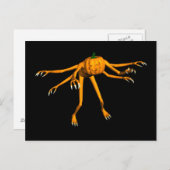 Funny Halloween Critter Briefkaart (Voorkant / Achterkant)