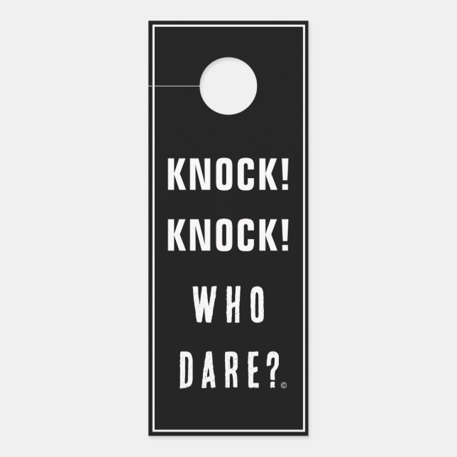Funny Halloween Decor door Hanger (Voorkant)