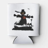 Funny halloween design met scarecrow blikjeskoeler (Voorkant)