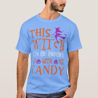 Funny Halloween Deze heks kan met de hand worden g T-shirt