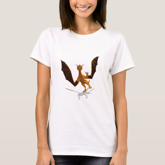 Funny Halloween Dragon T-shirt (Voorkant)