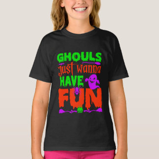 Funny Halloween Ghouls wil alleen maar vun hebben T-shirt