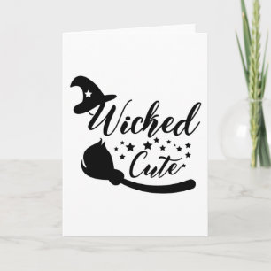 Funny Halloween Gifts - Wied Cute Kaart