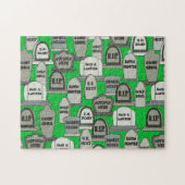 Funny Halloween Gravestone Legpuzzel (Horizontaal)