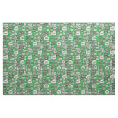 Funny Halloween Gravestone Stof (Yard (91,4 cm))