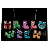Funny Halloween Groot Cadeauzakje (Voorkant)
