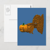 Funny Halloween Guppy Briefkaart (Voorkant / Achterkant)