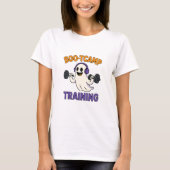 Funny Halloween Gym Shirt for Men - Boo-tcamp  (Voorkant)