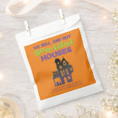 Funny Halloween Haunted House Real Estate Treat Bedankzakje (Geknipt)