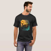 Funny Halloween Headless Horseman Forever oktober T-shirt (Voorkant volledig)