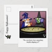 Funny Halloween Humor Briefkaart (Voorkant / Achterkant)