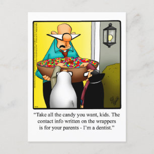 Funny Halloween Humor Briefkaart