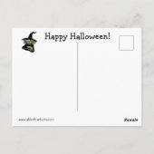 Funny Halloween Humor Briefkaart (Achterkant)