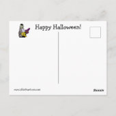 Funny Halloween Humor Briefkaart (Achterkant)