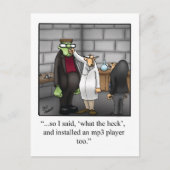 Funny Halloween Humor Briefkaart (Voorkant)