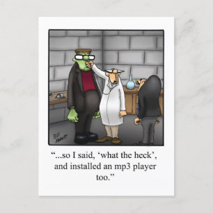 Funny Halloween Humor Briefkaart