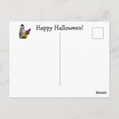 Funny Halloween Humor Briefkaart (Achterkant)