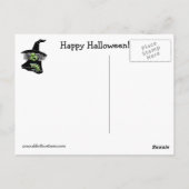 Funny Halloween Humor Briefkaart (Achterkant)