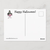 Funny Halloween Humor Briefkaart (Achterkant)