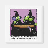 Funny Halloween Humor Magnet (Voorkant)