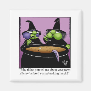 Funny Halloween Humor Magnet