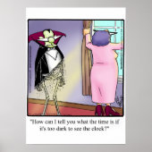 Funny Halloween Humor Poster (Voorkant)