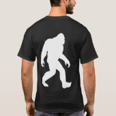 Funny Halloween - Ik ben de Bigfoot T-shirt (Achterkant)