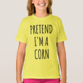 Funny Halloween - Ik ben een Corn. T-shirt (Voorkant)