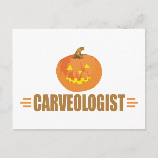 Funny Halloween Jack-O-Lantern Lover Briefkaart (Voorkant)