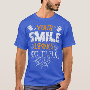 Funny Halloween je glimlach kijkt BooTiFul Ghost T-shirt