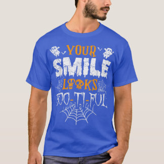 Funny Halloween je glimlach kijkt BooTiFul Ghost T-shirt