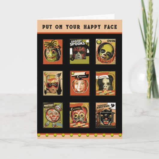 Funny  Halloween Kaart (Voorkant)