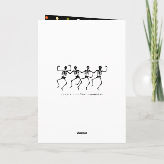 Funny Halloween Kaart (Achterkant)