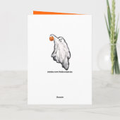 Funny Halloween Kaart (Achterkant)