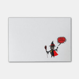Funny Halloween Kitten Post-it-Notes Post-it® Notes