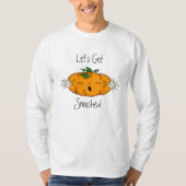 Funny Halloween Laten we gesmashed pompoen pakken T-shirt (Voorkant)