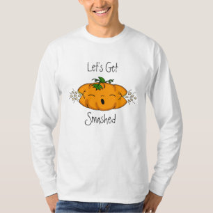 Funny Halloween Laten we gesmashed pompoen pakken T-shirt